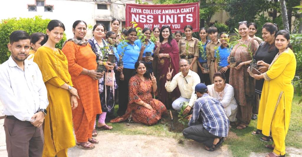 Arya College celebrates Van Mahotsav